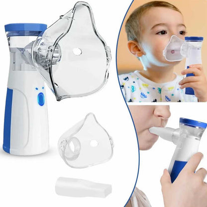 Portable Mesh Nebulizer for Quick and Silent Respiratory Relief